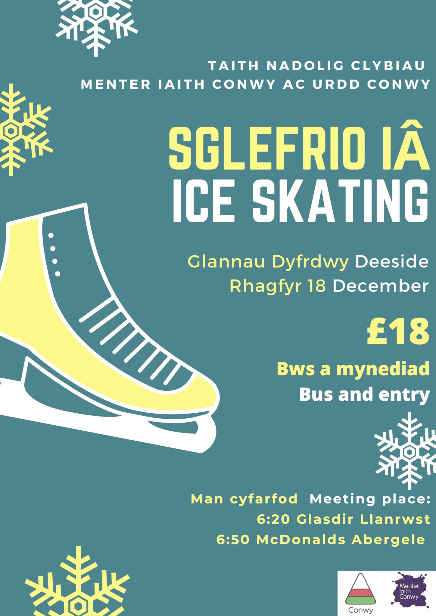 [:en]Ice Skating trip – Menter Iaith Conwy and Urdd clubs